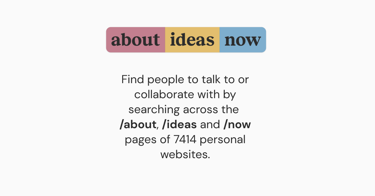 About Ideas Now screenshot