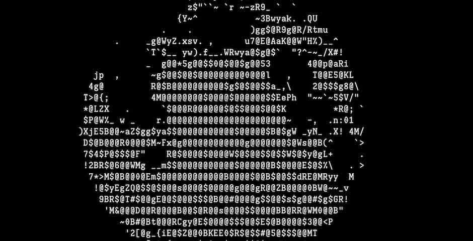 The ASCII Side of the Moon screenshot