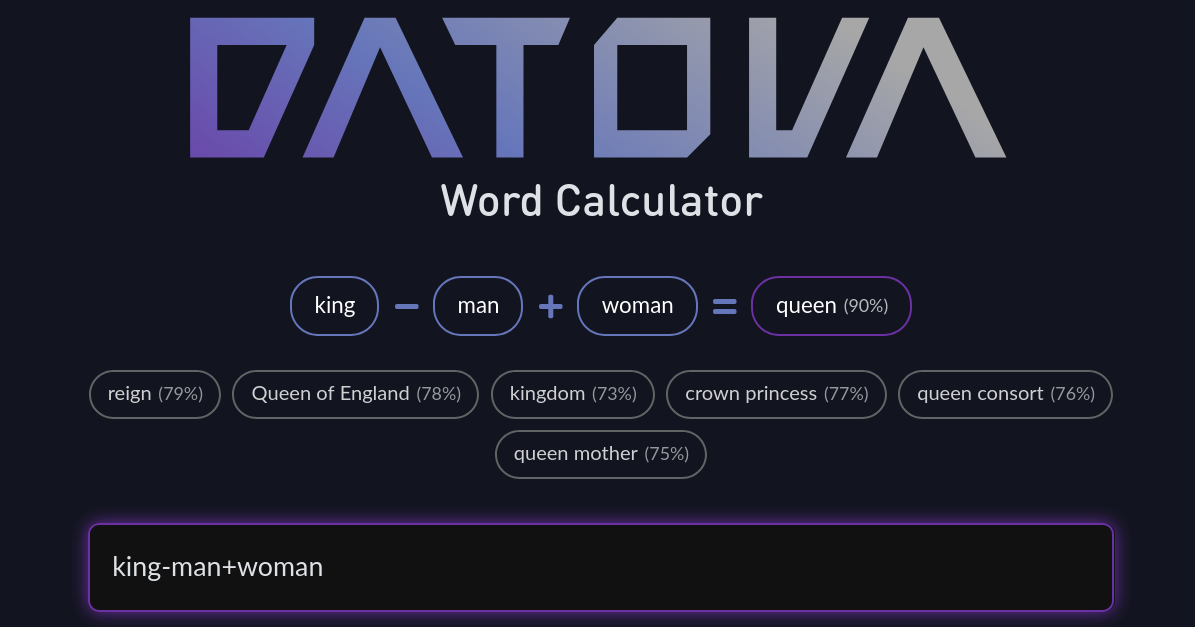 Word Calculator screenshot