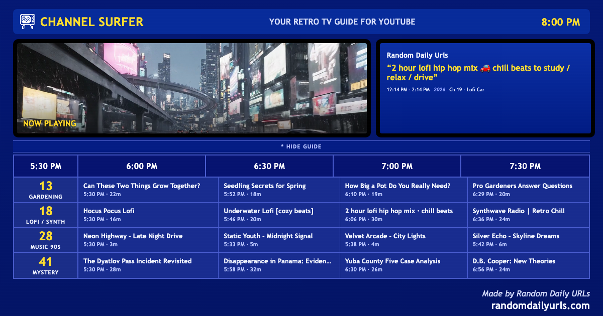 Channel Surfer screenshot