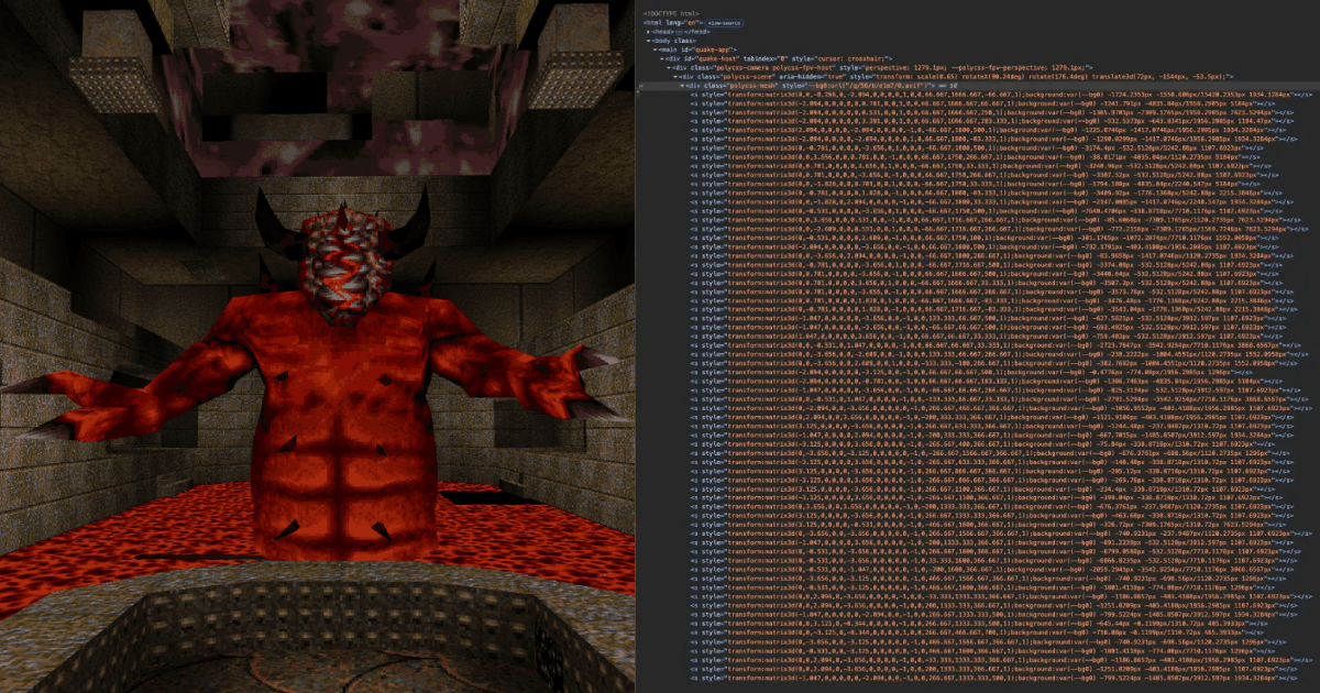 cssQuake screenshot