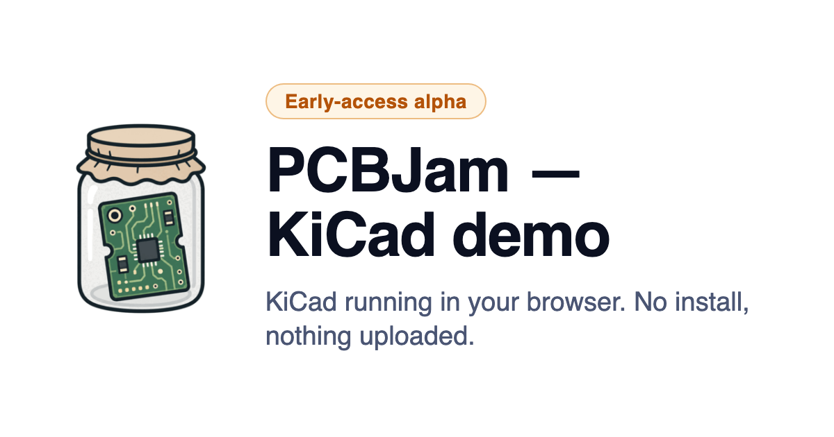 PCBJam screenshot