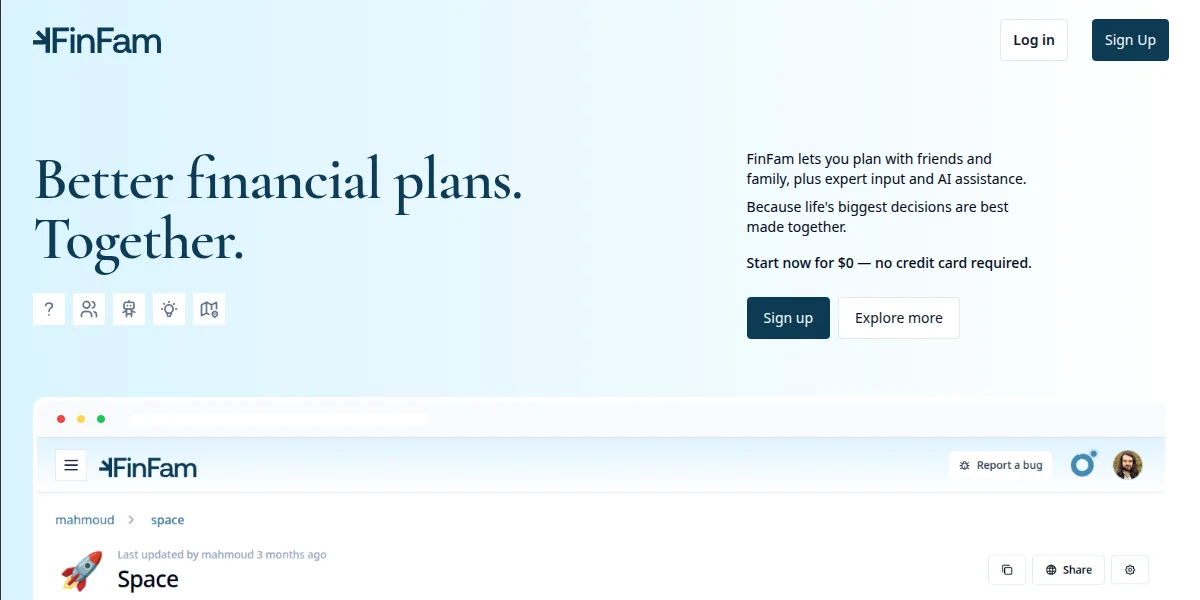 Explore public views screenshot