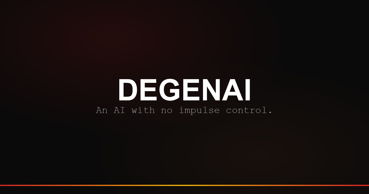 DegenAI screenshot