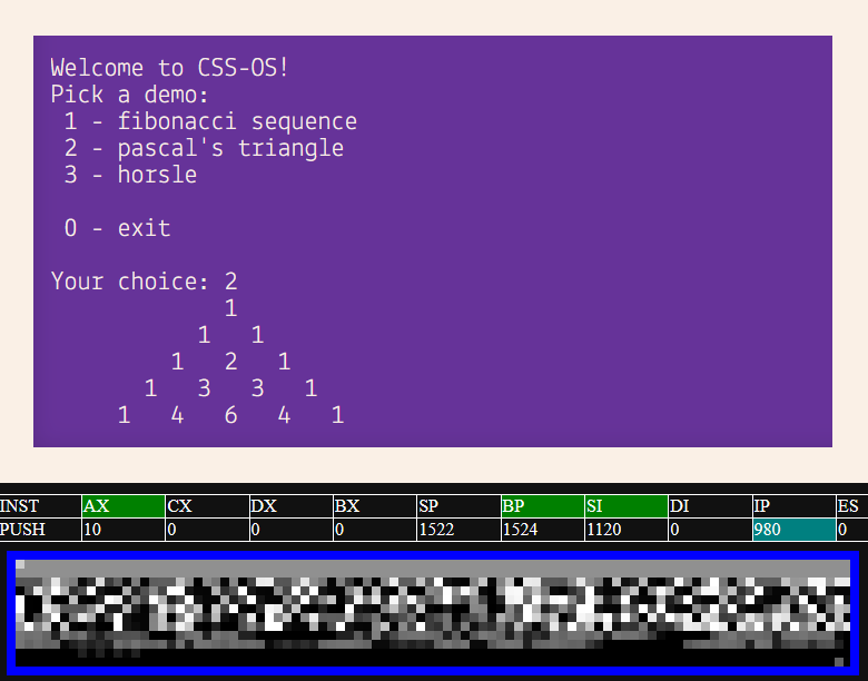 x86CSS screenshot