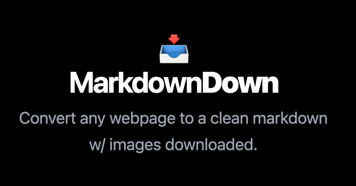 MarkdownDown screenshot