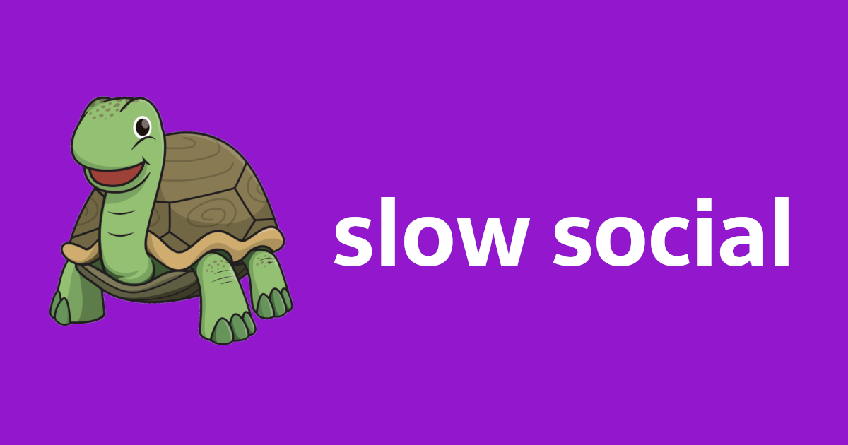 Slow Social screenshot