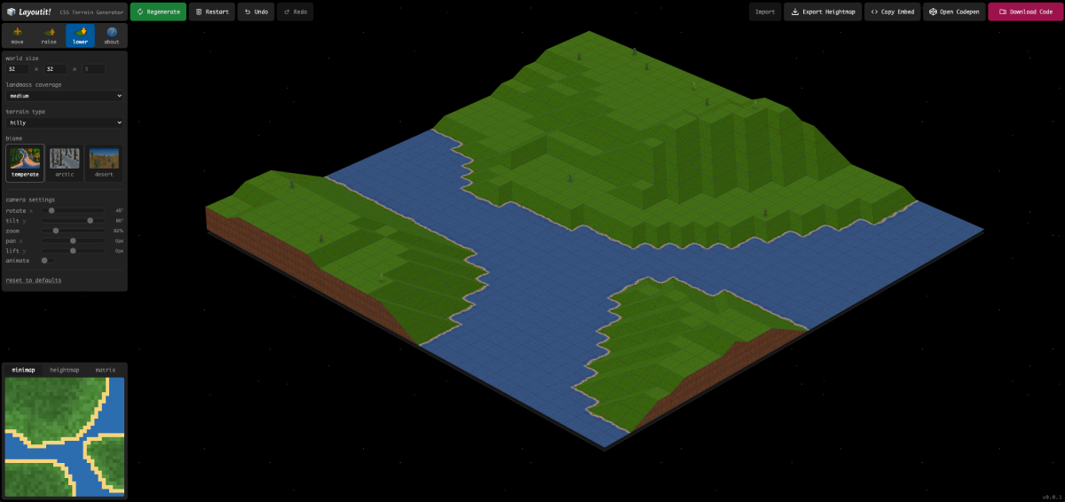 Layoutit Terra screenshot