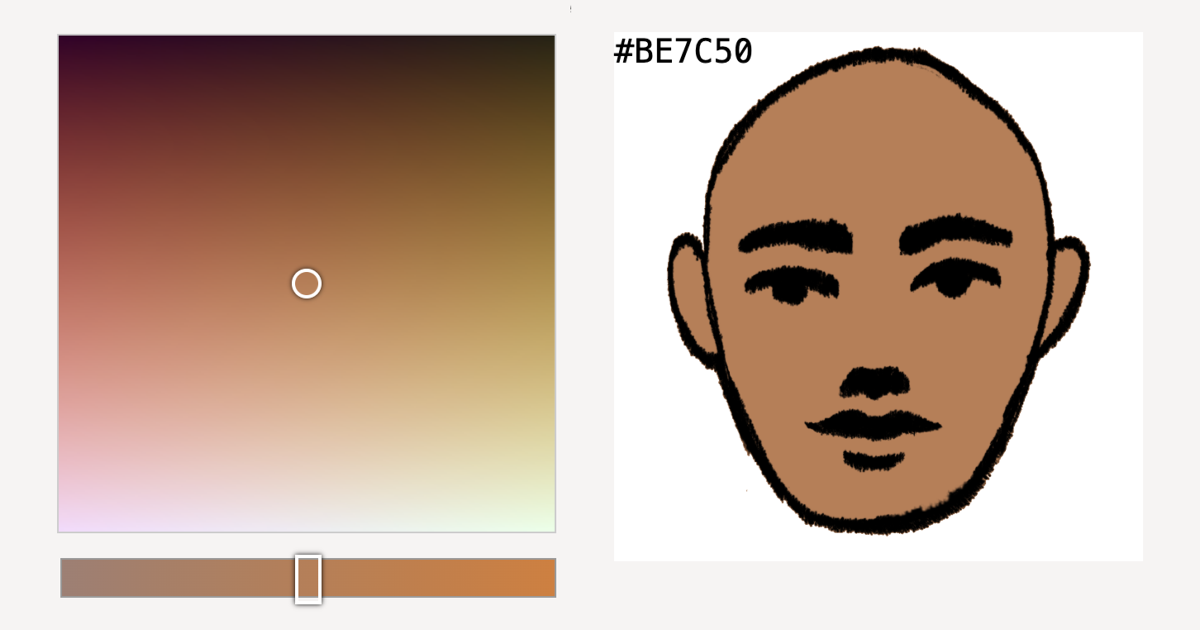 What Colors Are We? Constructing A Color Space For Skin Tones screenshot