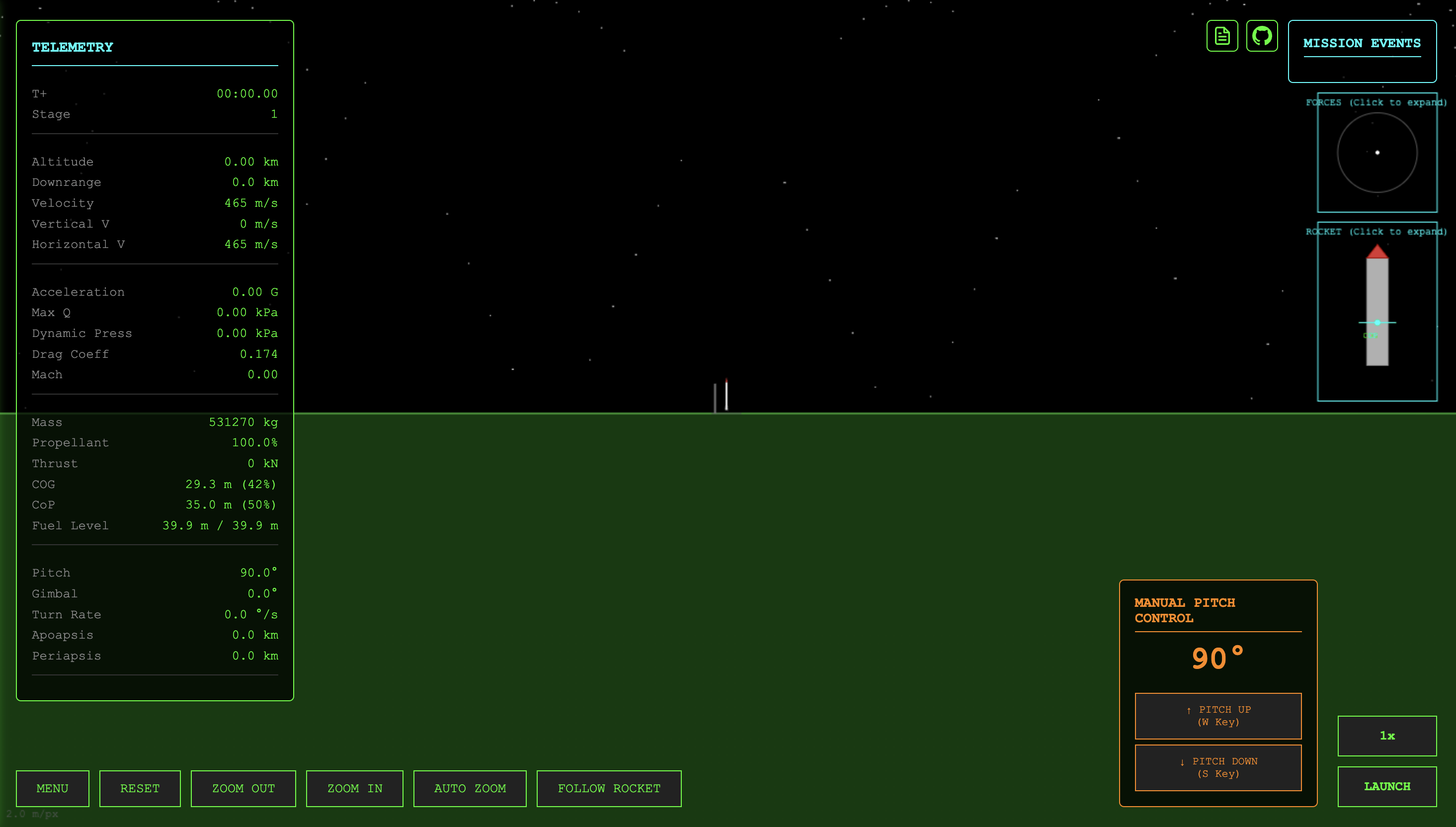 Rocket Simulator Online screenshot