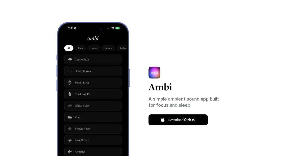 Ambi screenshot