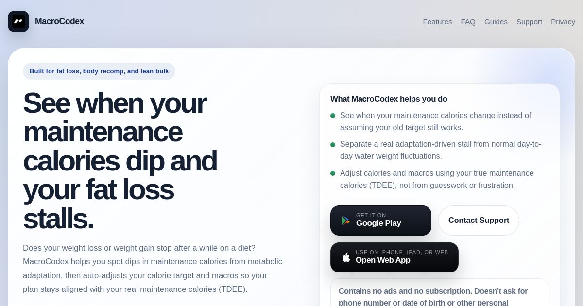MacroCodex screenshot