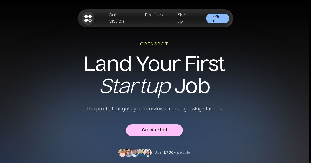 Openspot screenshot