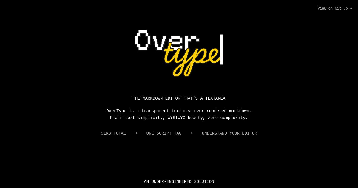 OverType screenshot